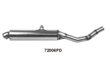 Honda XR600R 91-98 ARROW Stainless steel race silencer 