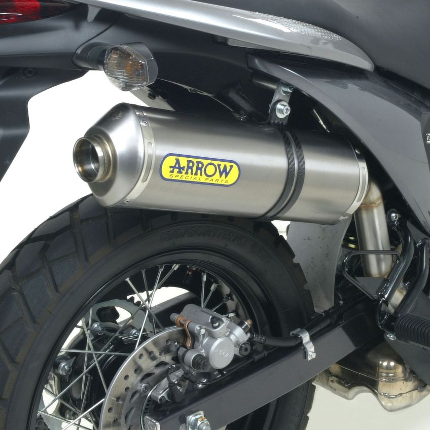 Honda XL700V Transalp 08-11 ARROW Road approved titanium silencer