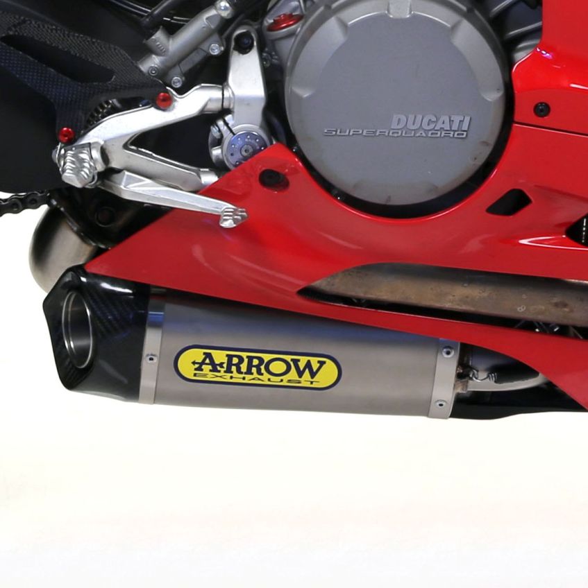 Ducati 899 Panigale ARROW Titanium / Carbon silencers