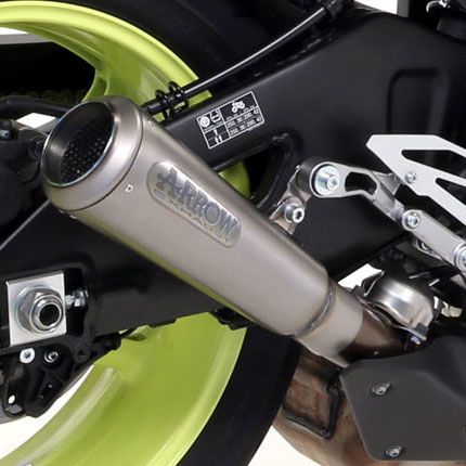 Yamaha MT-10 2016 ARROW Titanium Cone silencer