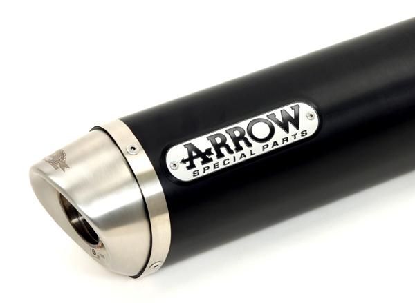 ARROW Exhaust Dark Aluminium silencer