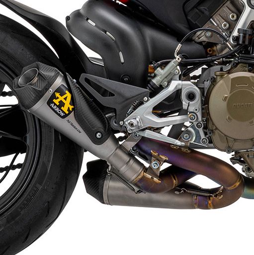 Ducati Streetfighter V4 2020-2022 ARROW Works Full Titanium / Carbon Silencer Kit