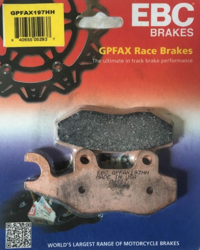 EBC Double H Sintered Brake Pads GPFAX197HH