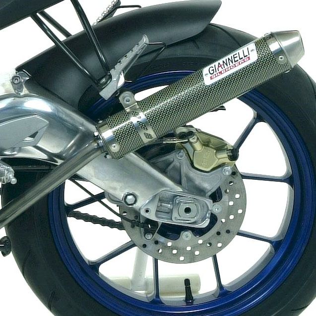 APRILIA RS125 Full GIANNELLI Exhaust System with kevlar silencer