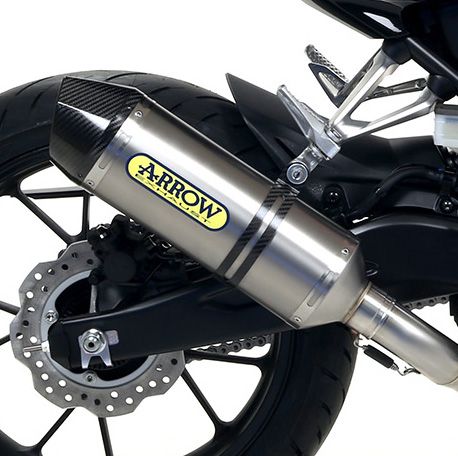 Honda CB300R 2018 ARROW Titanium / Carbon Silencer