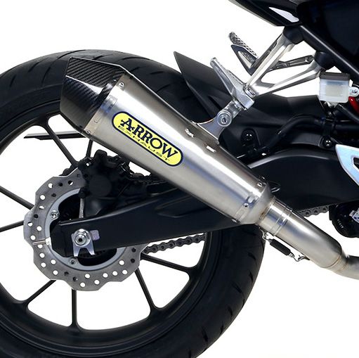 Honda CB300R 2018 ARROW Steel / Carbon X-Kone Silencer