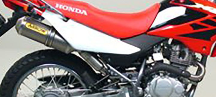 Honda XR125L ARROW Full system with oval Aluminium silencer