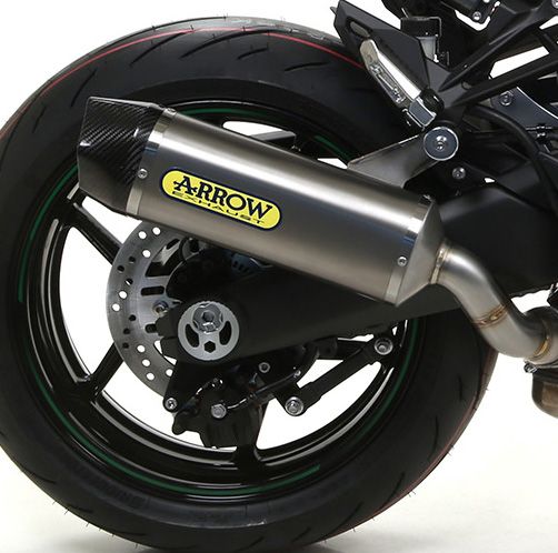 Kawasaki Ninja 1000 SX 2020 ARROW Titanium / Carbon Silencer