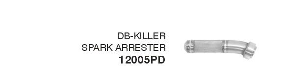 KTM 690 SMC R 2021-2023 Arrow Race Tech Silencer dB Killer 