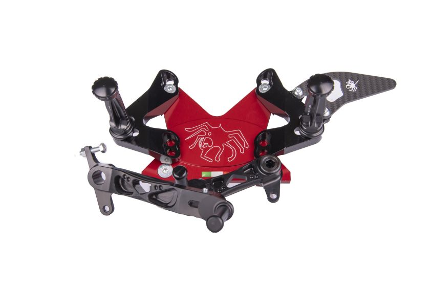 SPIDER Rearsets DUCATI Streetfighter