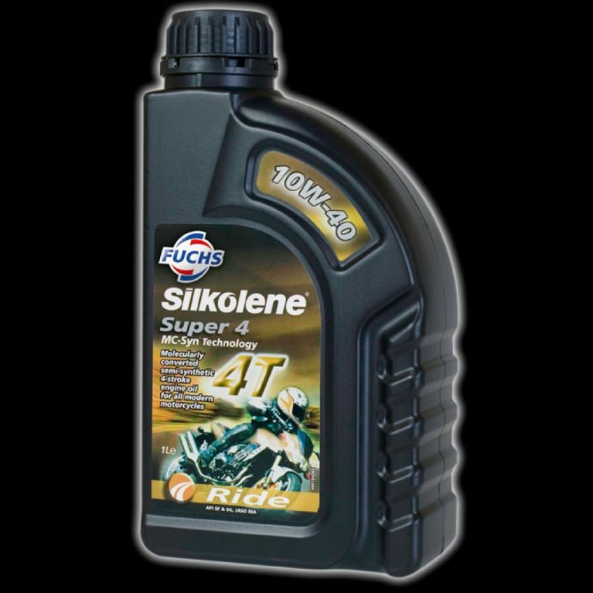 Silkolene Super 4 10W-40 Semi-synthetic 4-stroke engine oil