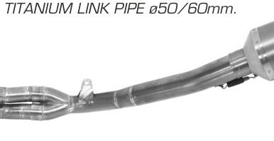 Suzuki GSXR1000 2017 ARROW Titanium Link Pipe
