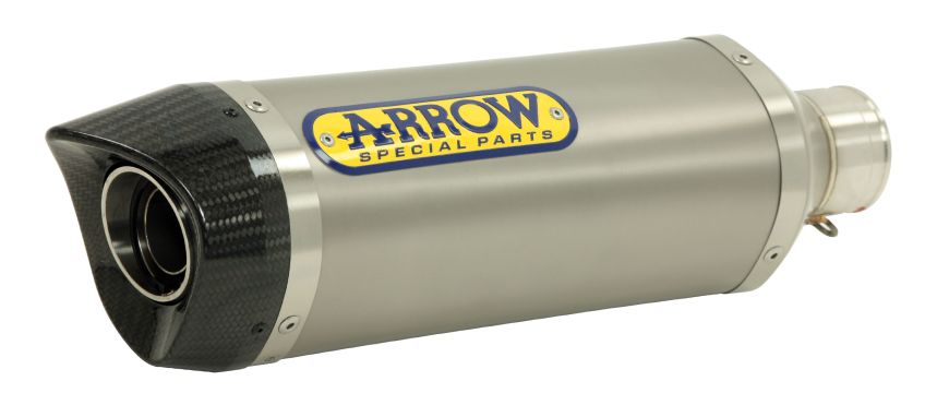ARROW titanium/carbon silencer