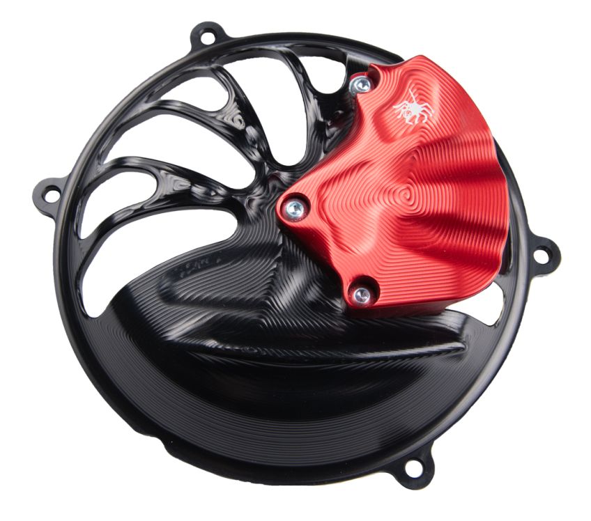DUCATI V4R PANIGALE SPIDER Engine Dry Clutch Cover + Airflow Booster