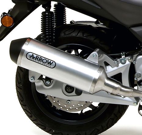 Yamaha X-MAX 125 ARROW Exhaust with Aluminium silencer