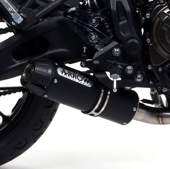 Yamaha XSR700 ARROW Steel / Carbon Jet-Race Dark Silencer