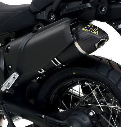 Yamaha XT1200Z Super Tenere ARROW Dark Aluminium / carbon fibre silencer