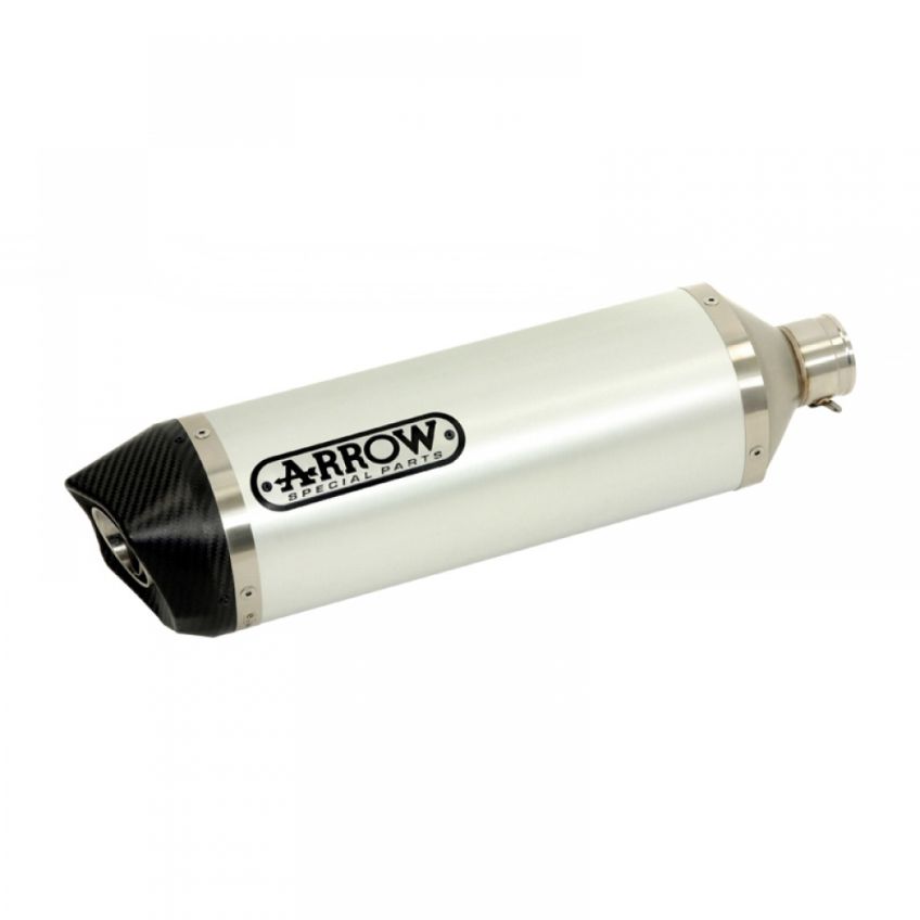 BMW F800 GS 08-16 ARROW Aluminium/carbon road approved silencer 
