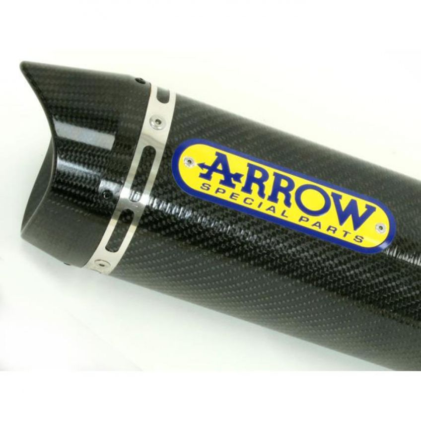 Yamaha MT-07 2014-2020 Full ARROW Exhaust system with All Carbon fibre silencer