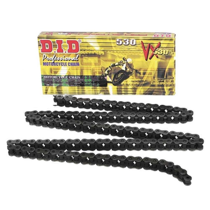 DID 530 VX Steel Coloured X-Ring Chain