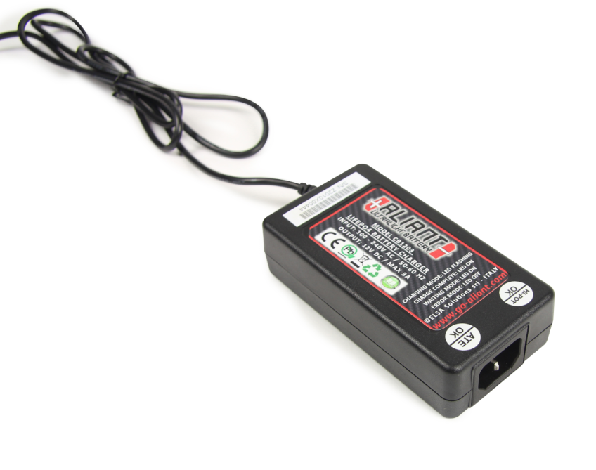 Aliant Lithium Motorcycle Battery Charger 3amp inc Wiring Kit