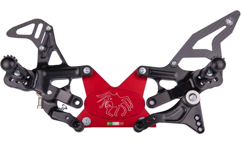 SPIDER Rearsets APRILIA RSV4 | APRC