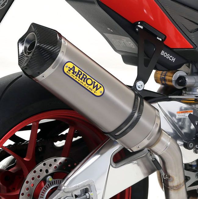 Aprilia RSV4 RF | RSV4 RR 2015-2016 ARROW Titanium/Carbon Silencer