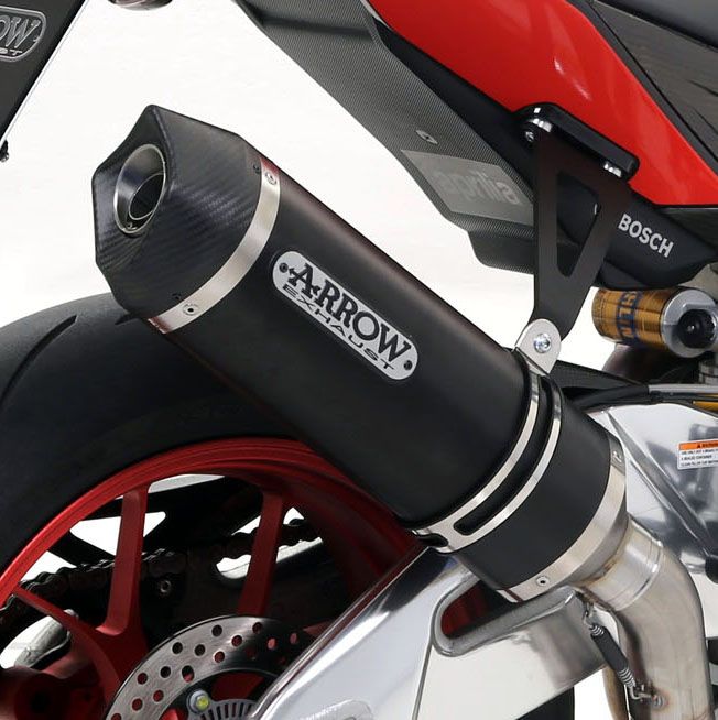 Aprilia RSV4 RF | RSV4 RR 2015-2016 ARROW Dark Line Aluminium/Carbon Silencer