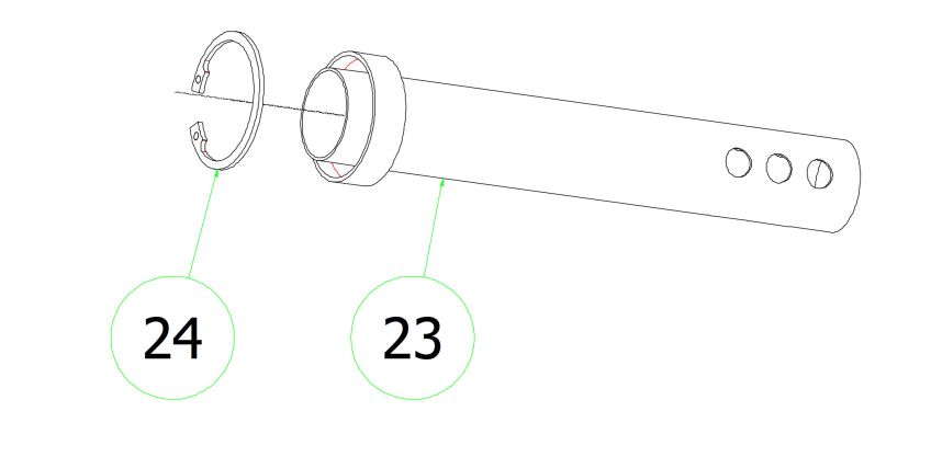 Honda CB125R 2018-2020 ARROW baffle / db killer and clip 