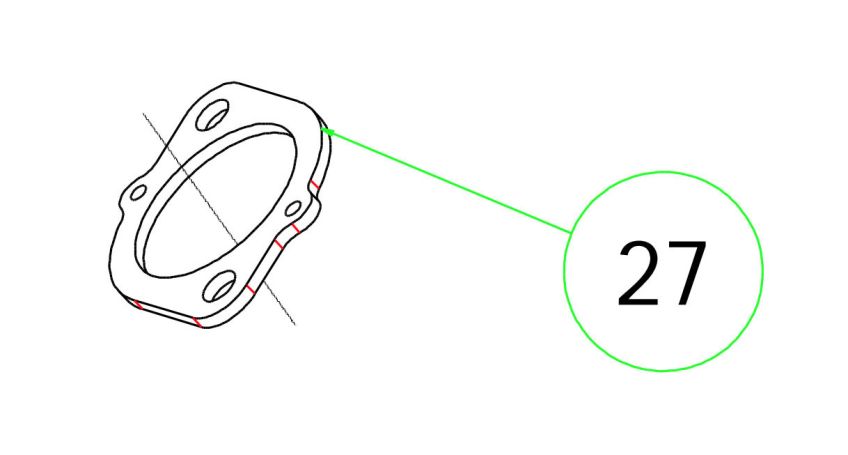 ARROW Exhaust Flange