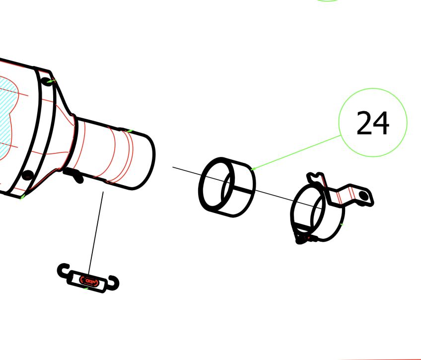 ARROW Exhaust Spacer Gasket