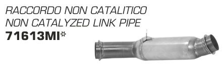 KTM 1290 Super Duke R 2014-2019 Arrow Link Pipe - Removes Cat