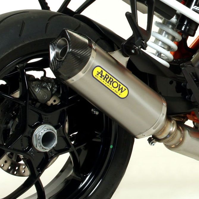 KTM 1290 Super Duke R 2014-2016 Arrow Titanium / Carbon silencer