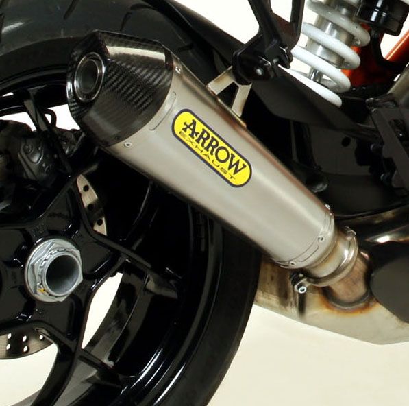KTM 1290 Super Duke R 2014-2016 Arrow Steel / Carbon X-Kone silencer