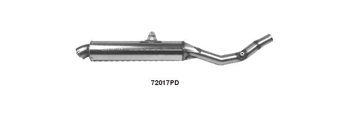 Suzuki DR350S 1990-1995 ARROW Stainless Steel Race Silencer