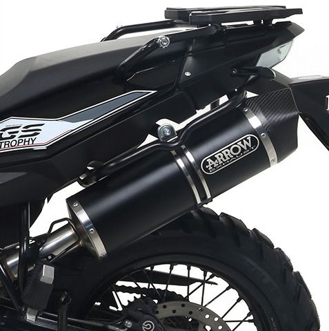 BMW F800 GS / Adventure ARROW Dark Aluminium / Carbon Silencer