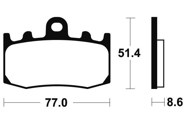 BMW R1200GS Brembo Sintered Front Brake Pads