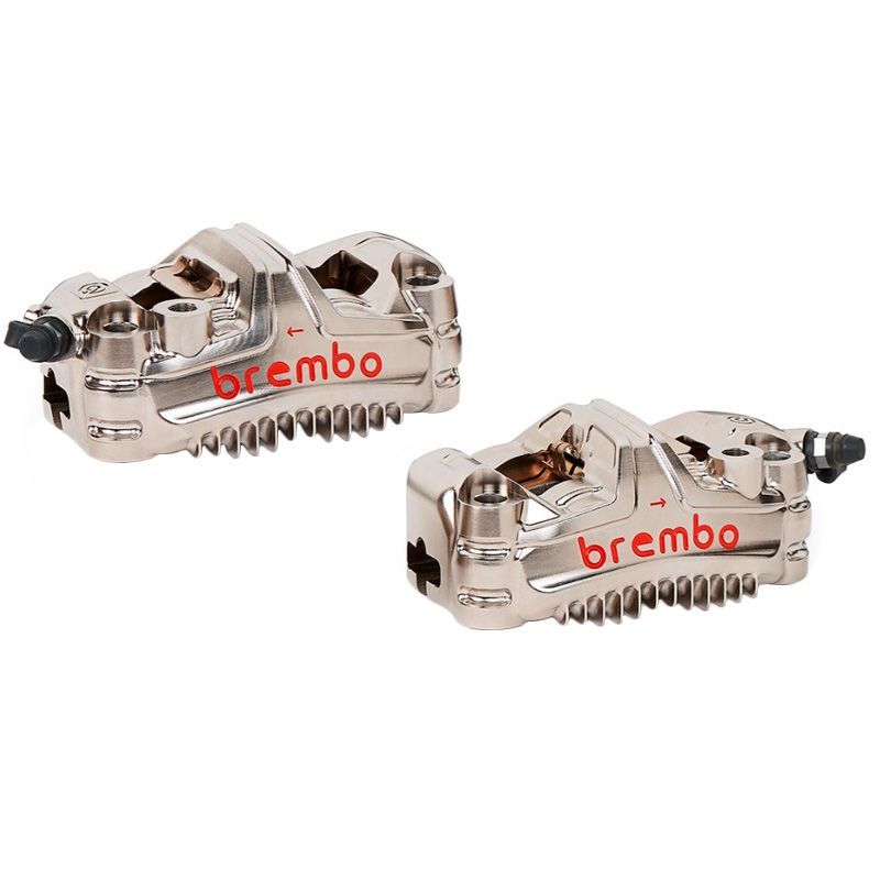 Brembo GP4-MS Brake Calipers - With Cooling Fins