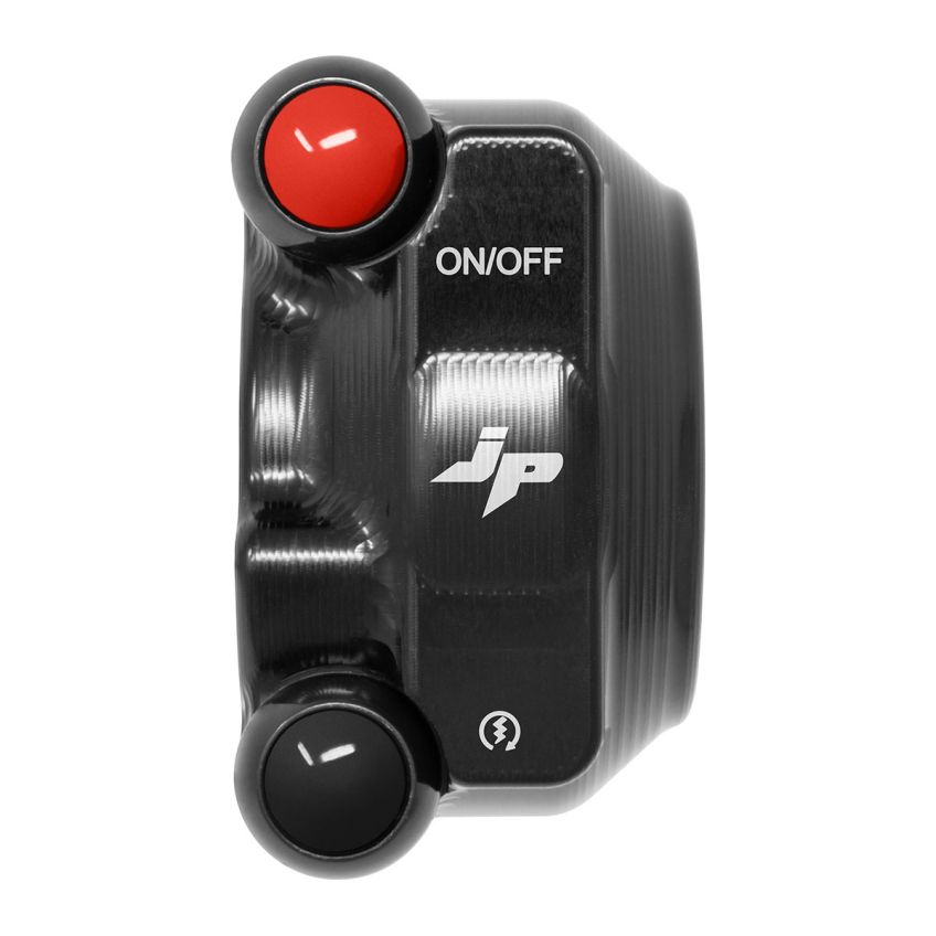 Ducati 959 V2 2020 Panigale Jetprime Throttle Cover - Integrated Right Hand Switch inc Rain Light Switch