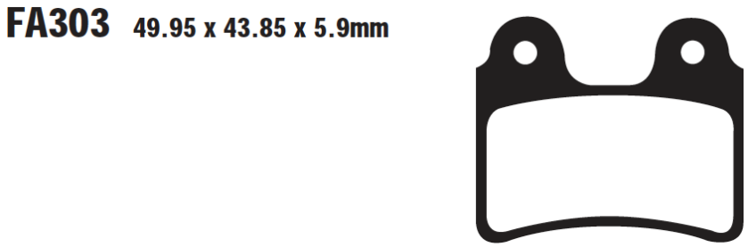 EBC Brake Pads FA303