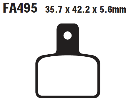 EBC Brake Pads FA495 (REAR)