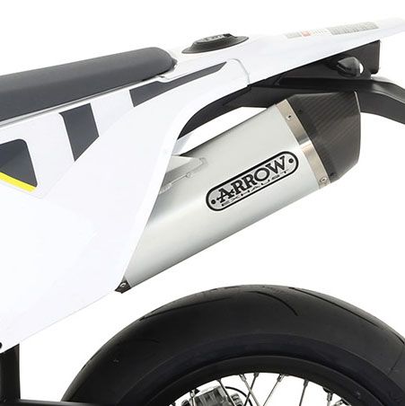 HUSQVARNA 701 ENDURO | SUPERMOTO ARROW Aluminium Carbon Silencer