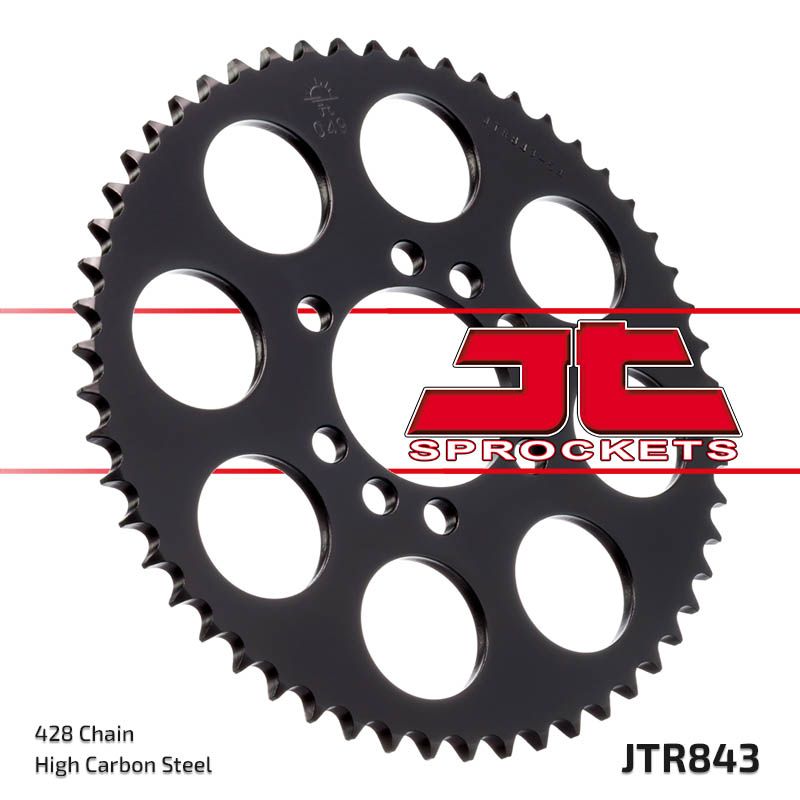 Yamaha TTR125 / L Small/Big Wheels 2002 - 2011 JT STEEL Rear Sprocket