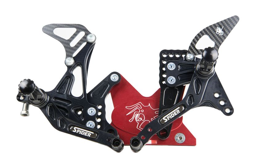 SPIDER Rearsets KAWASAKI NINJA 400