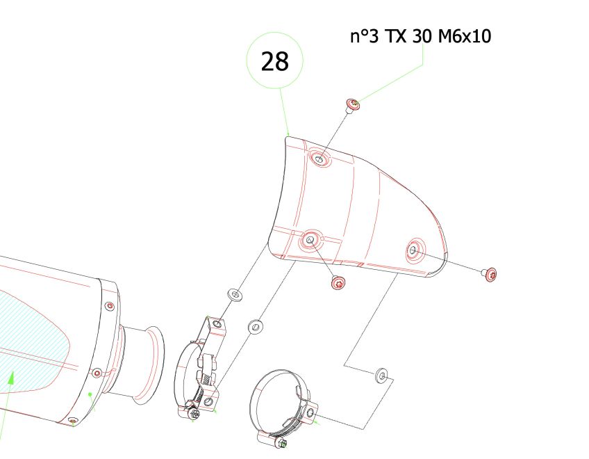 KTM 1290 Super Adventure | 1190 Adventure | 1050 Adventure Arrow Replacement Heat Shield ONLY