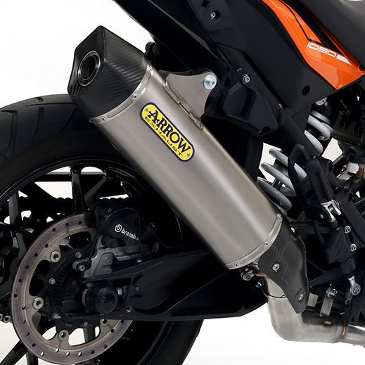 KTM 1090 Adventure Arrow Titanium/Carbon silencer