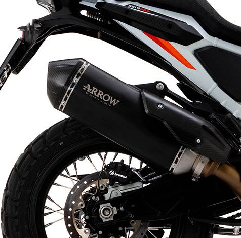 KTM 1290 Super Adventure 2021 Arrow Dark Titanium / Carbon silencer
