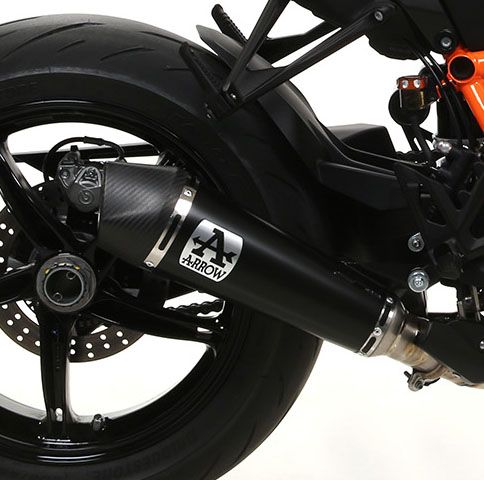 KTM 1290 Super Duke R 2020 Arrow Dark Steel / Carbon X-Kone silencer