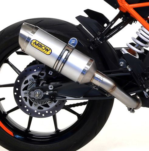 KTM 125 Duke 2017 ARROW Aluminium Silencer