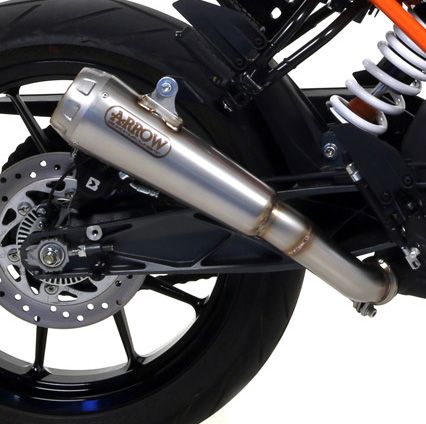 KTM 125 Duke 2017 ARROW Steel Pro Race Cone Silencer